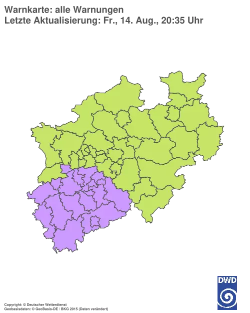 Aktuelle Wetterwarnungen für %region%