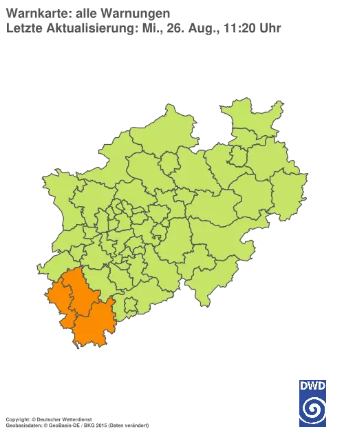 Aktuelle Wetterwarnungen für %region%